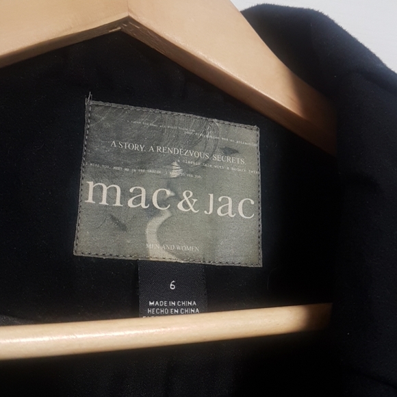 Wool/ Cashmere Mac & Jac Jacket - Picture 4 of 6